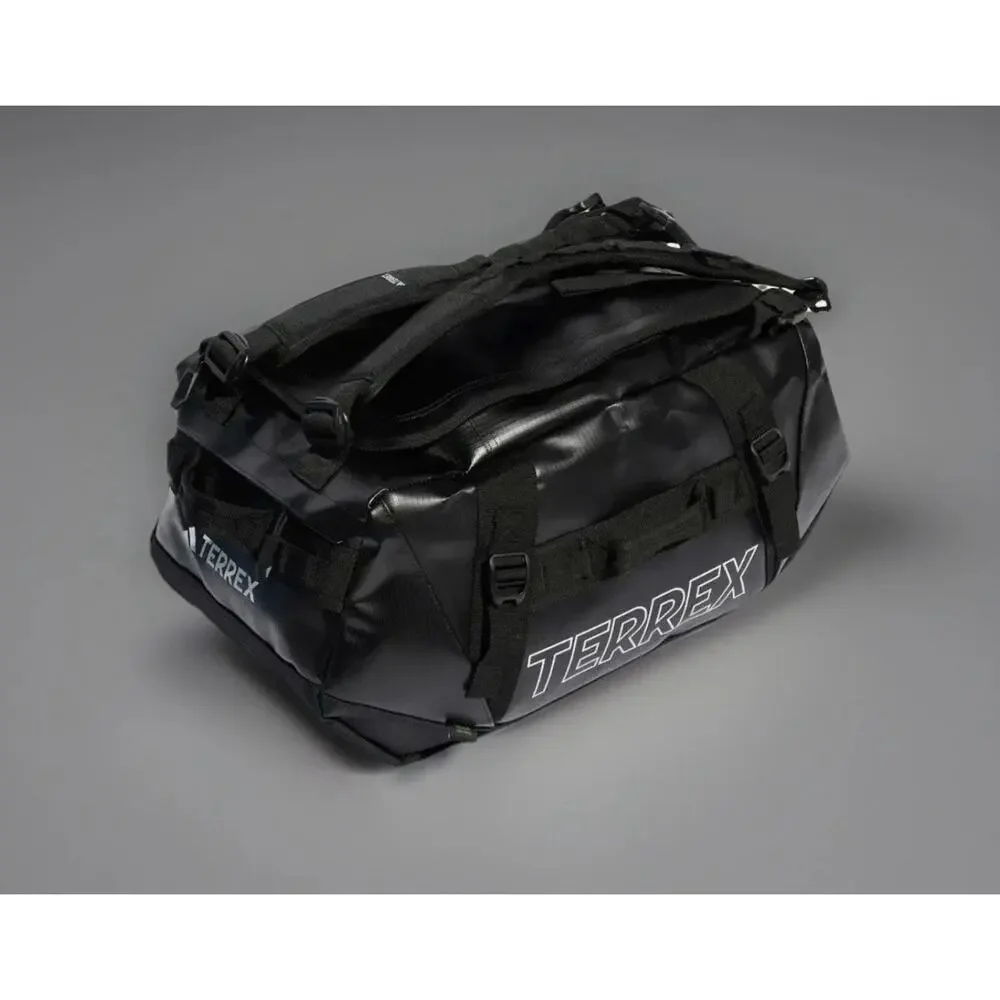 Adidas TERREX Rain.Rdy Expedition Duffel Bag Black Small 50L IN8327 NEW